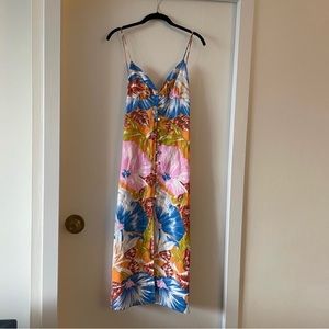 Zara floral dress